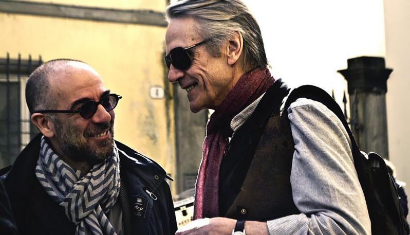 jeremy irons tra un ciak e l altro
